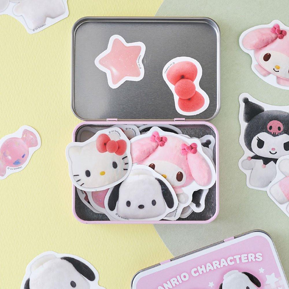 Sanrio Characters Tin Case Sticker Set :Pompom