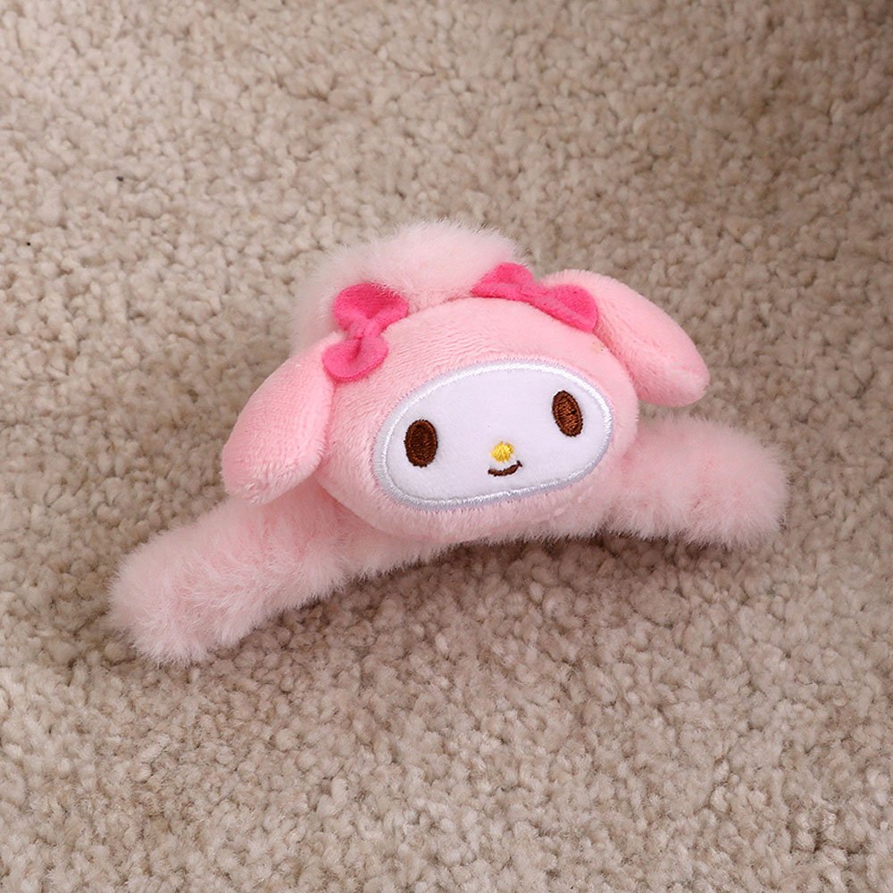 Sanrio Characters Plush Hair Claw Clip