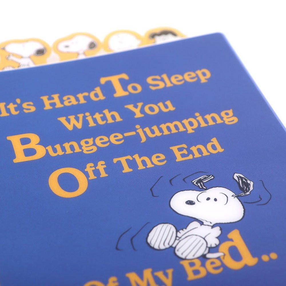 Peanuts Snoopy Friends 4-Tab Index Notebook