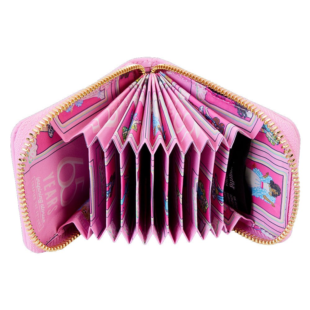 Loungefly x Barbie™ 65th Anniversary Doll Box Triple Lenticular Zip Around Wallet