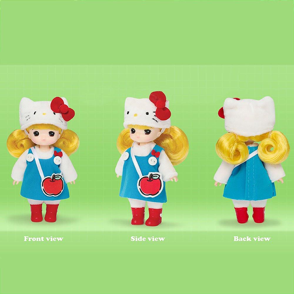 Cute Little Mimi doll in Sanrio My Melody character-themed costume