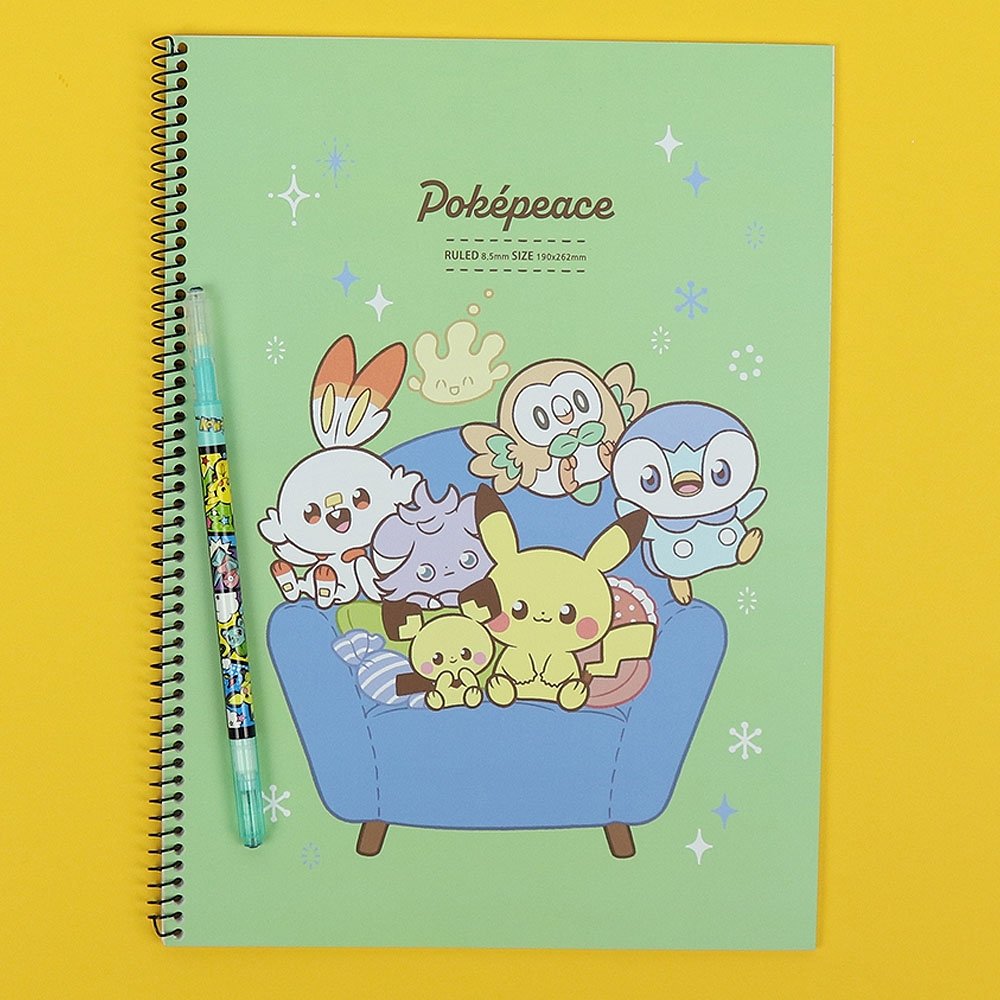 Pokemon Spring Notebook B5