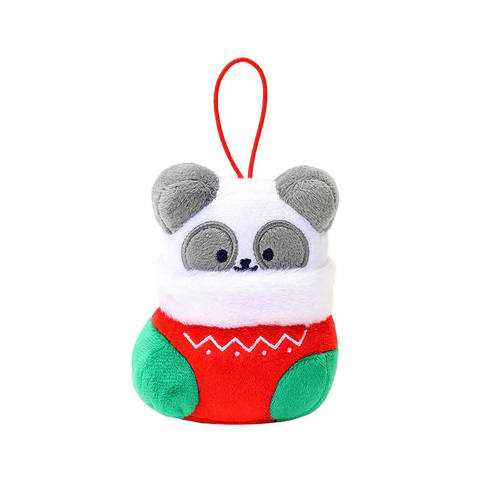 Anirollz Christmas Stocking Pandaroll Plush Ornament