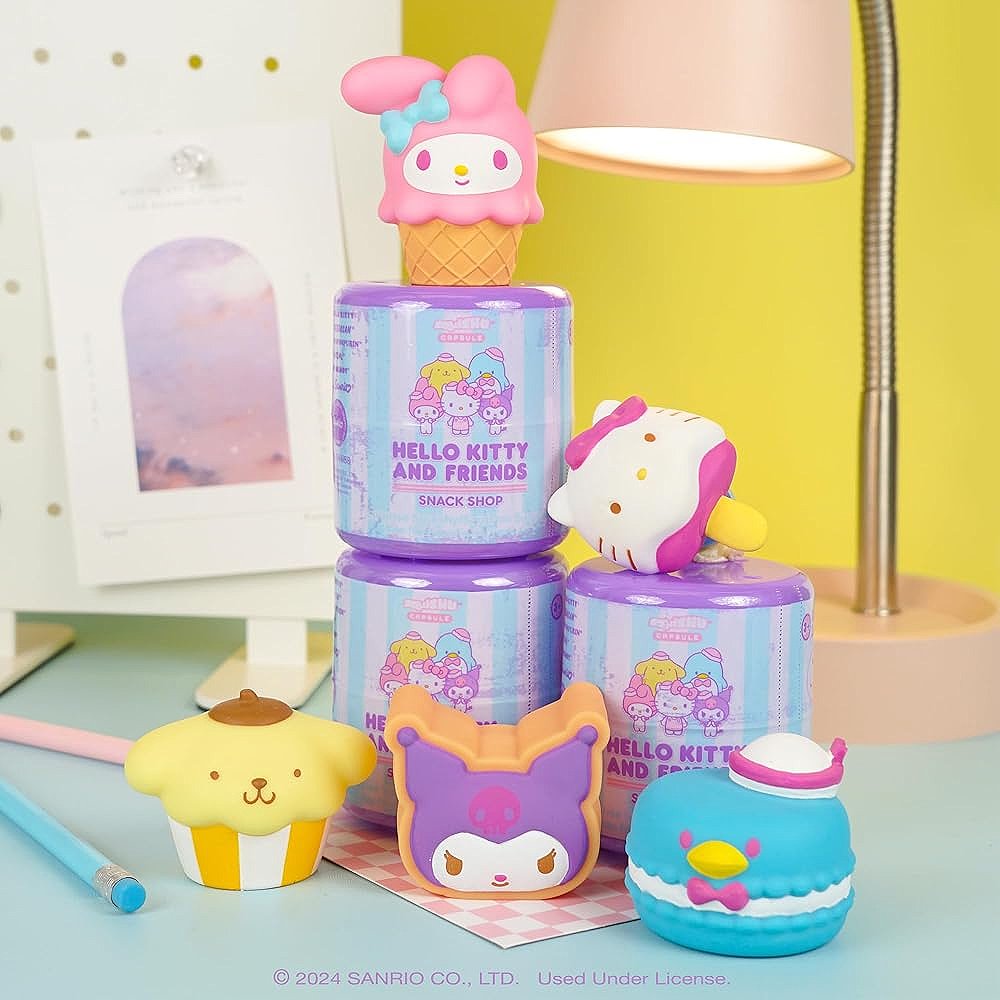 Sanrio Capsule Squishy Snack Shop Blind Box
