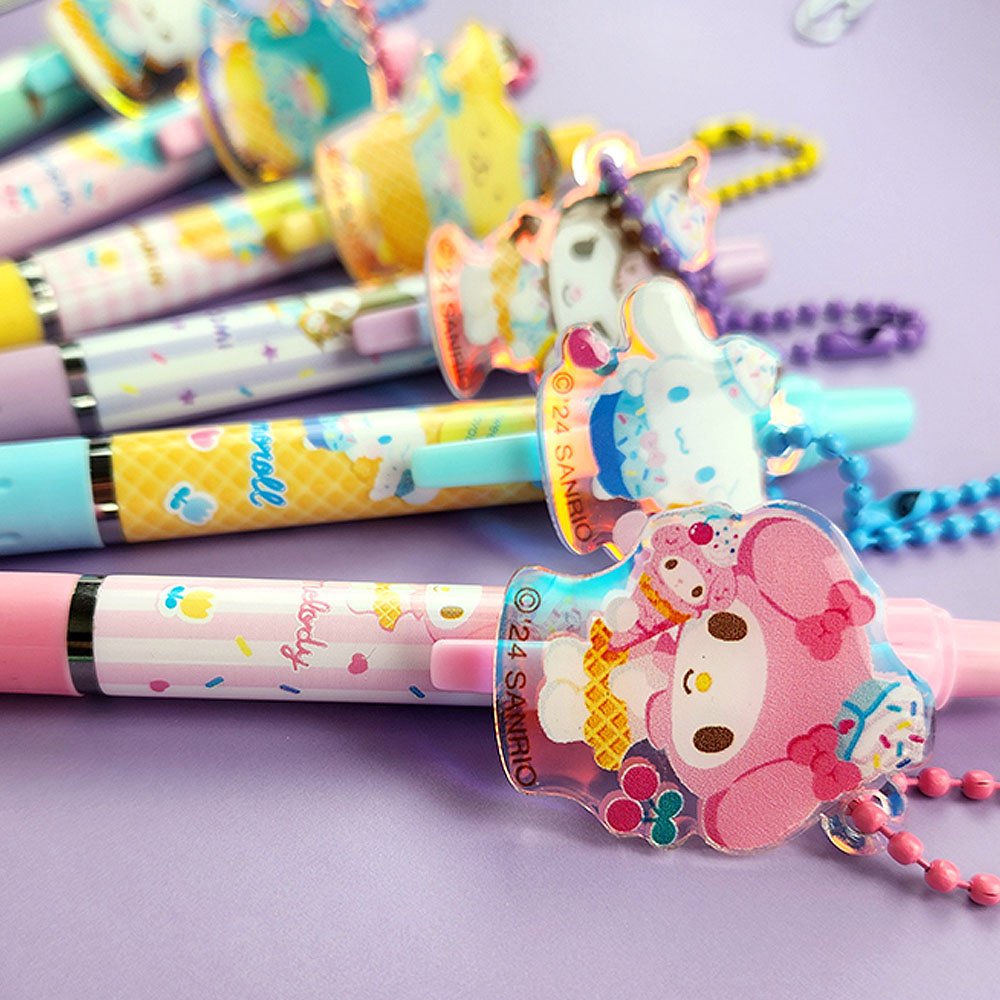 Sanrio Mechanical Pencil with Aurora Acrylic Clip