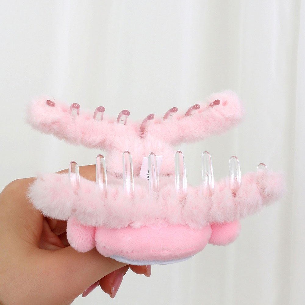 Sanrio Characters Plush Hair Claw Clip