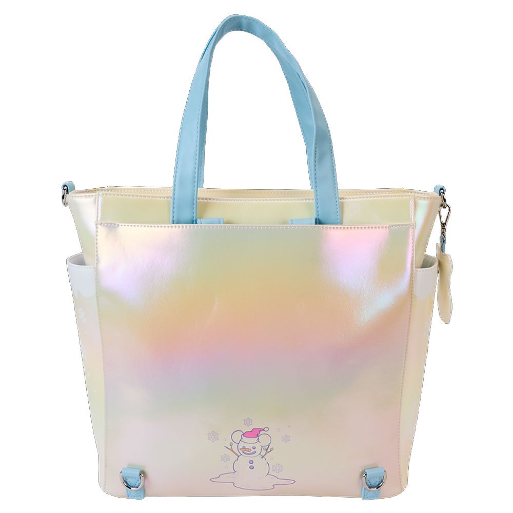 Loungefly x Mickey & Friends Winter Wonderland Scene Convertible Backpack & Tote Bag