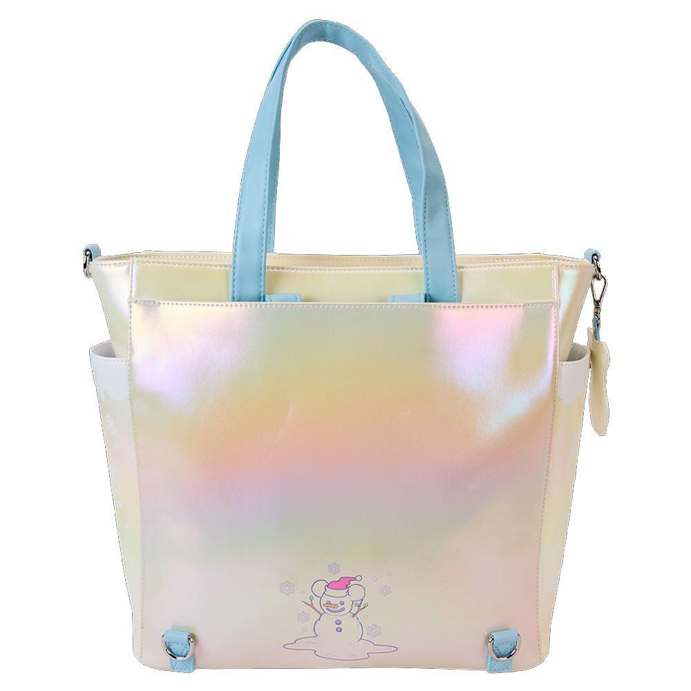 Loungefly x Mickey & Friends Winter Wonderland Scene Convertible Backpack & Tote Bag