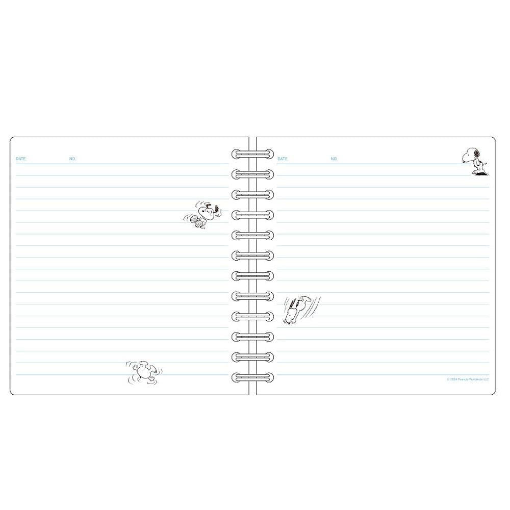 Peanuts Snoopy Friends 4-Tab Index Notebook