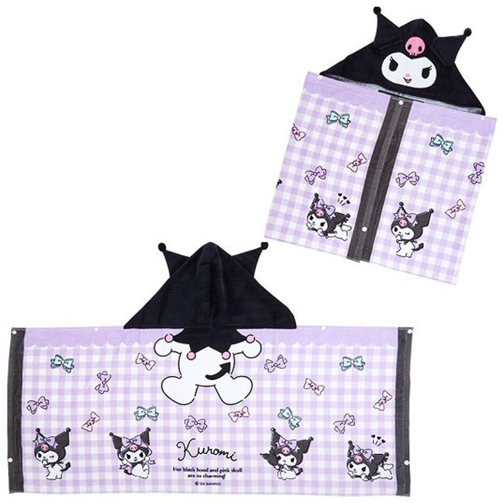 Kuromi Hooded Towel