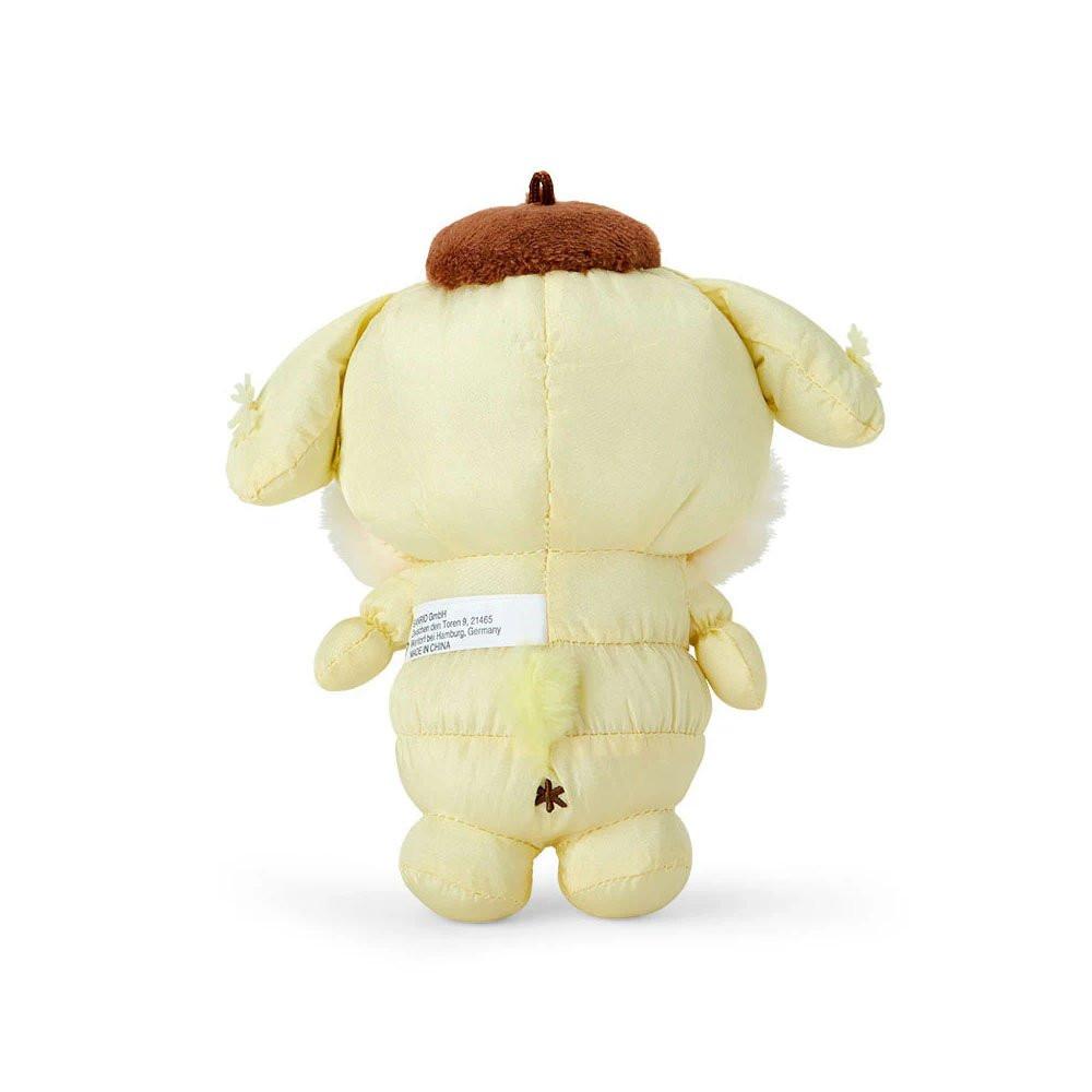 Sanrio Pompompurin Mascot Clip-On Plush: Fuwa Puku