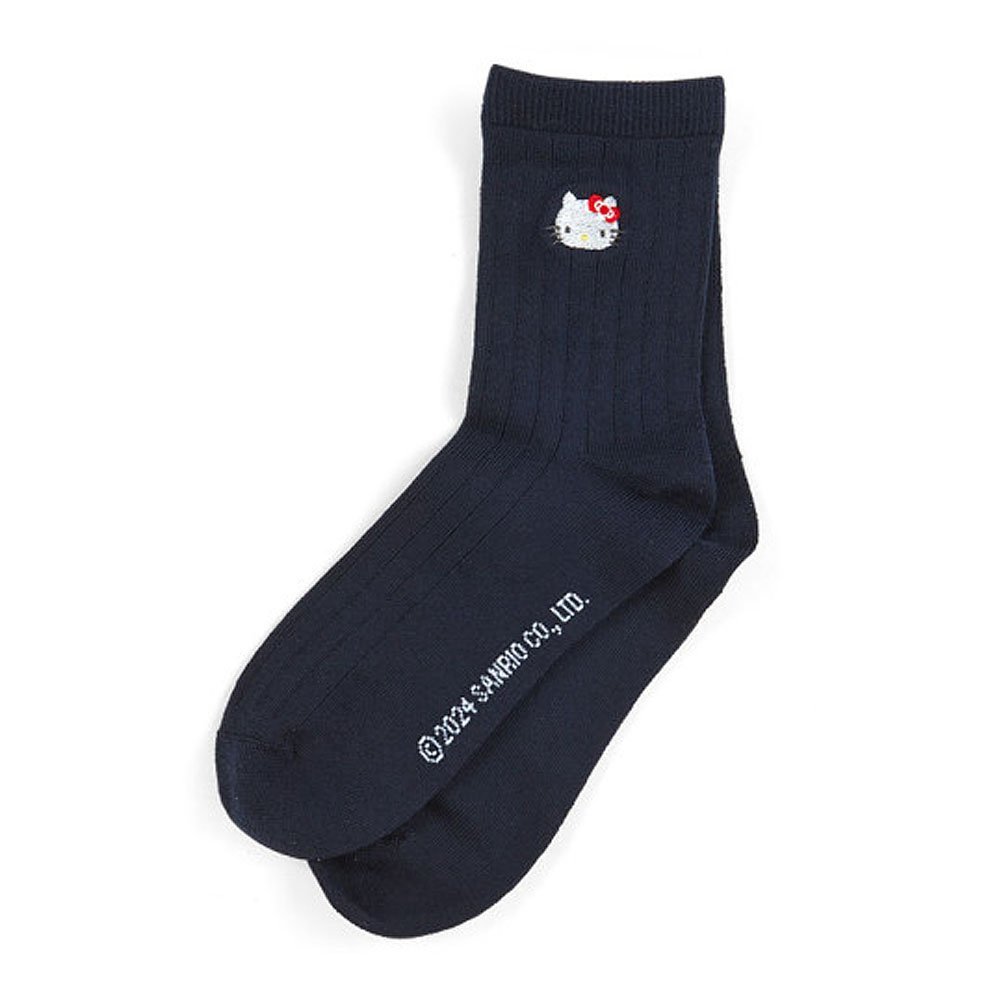 Sanrio Characters Embroidered Crew Socks