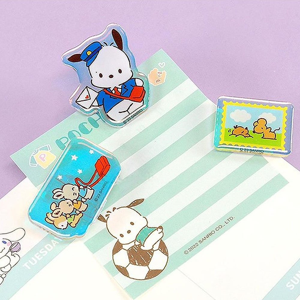 Sanrio Characters I Want U 3pcs Paper Clip Set