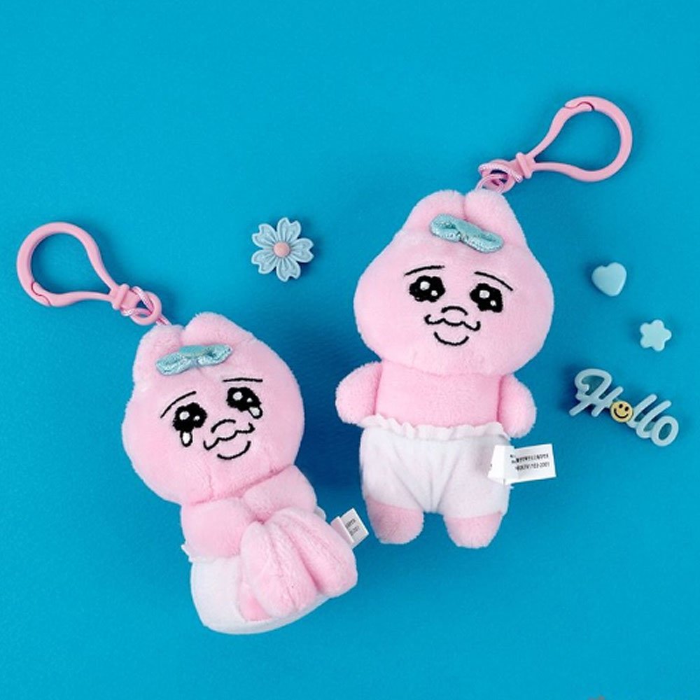 Opanchu-Usagi Sitting & Standing Clip-On Mascot