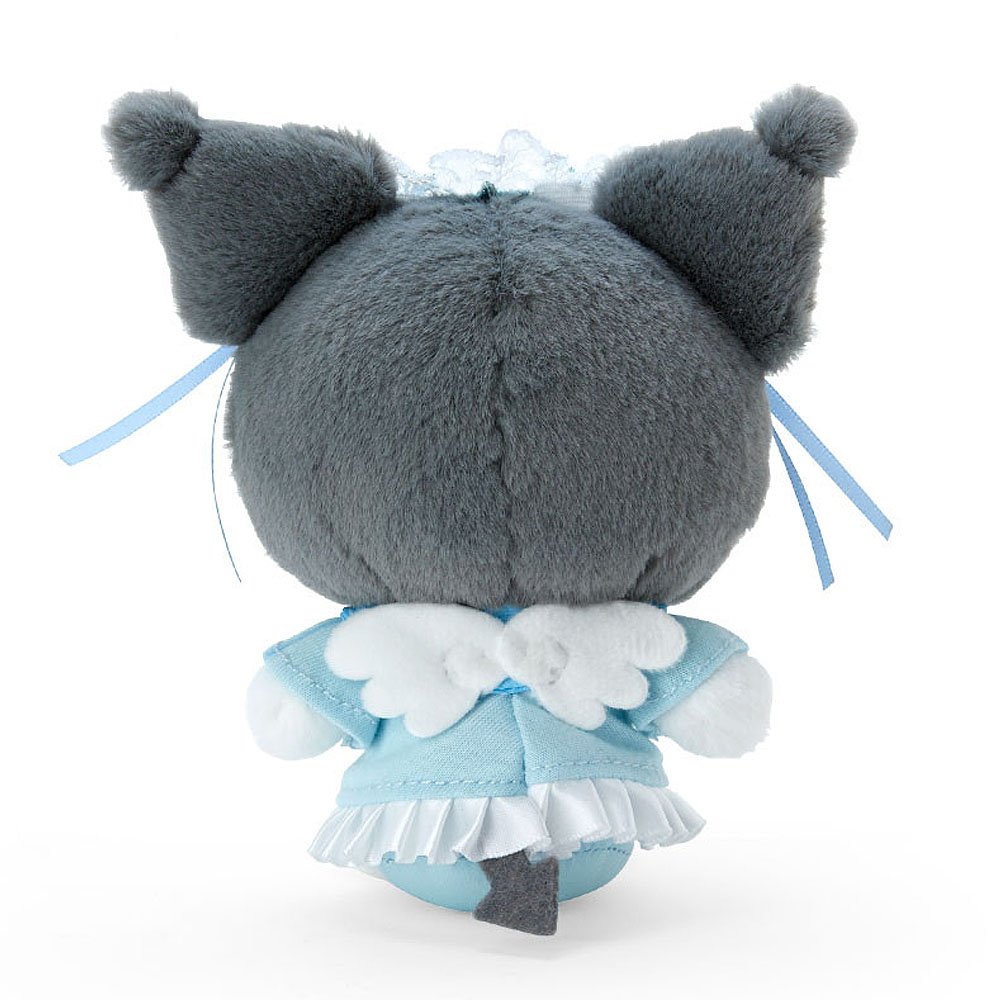Kuromi Plush Mascot Keychain :Blue Angel
