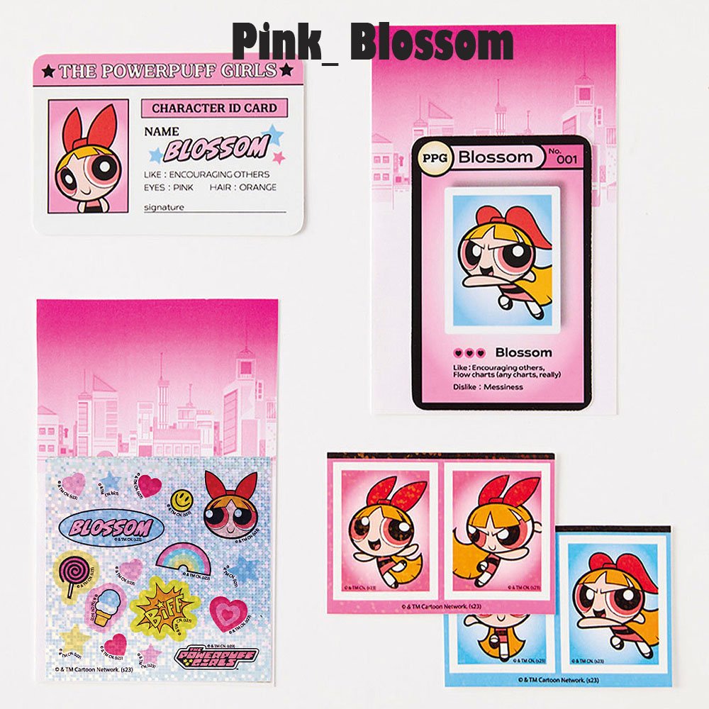 The Powerpuff Girls Y2k ID Card Sticker