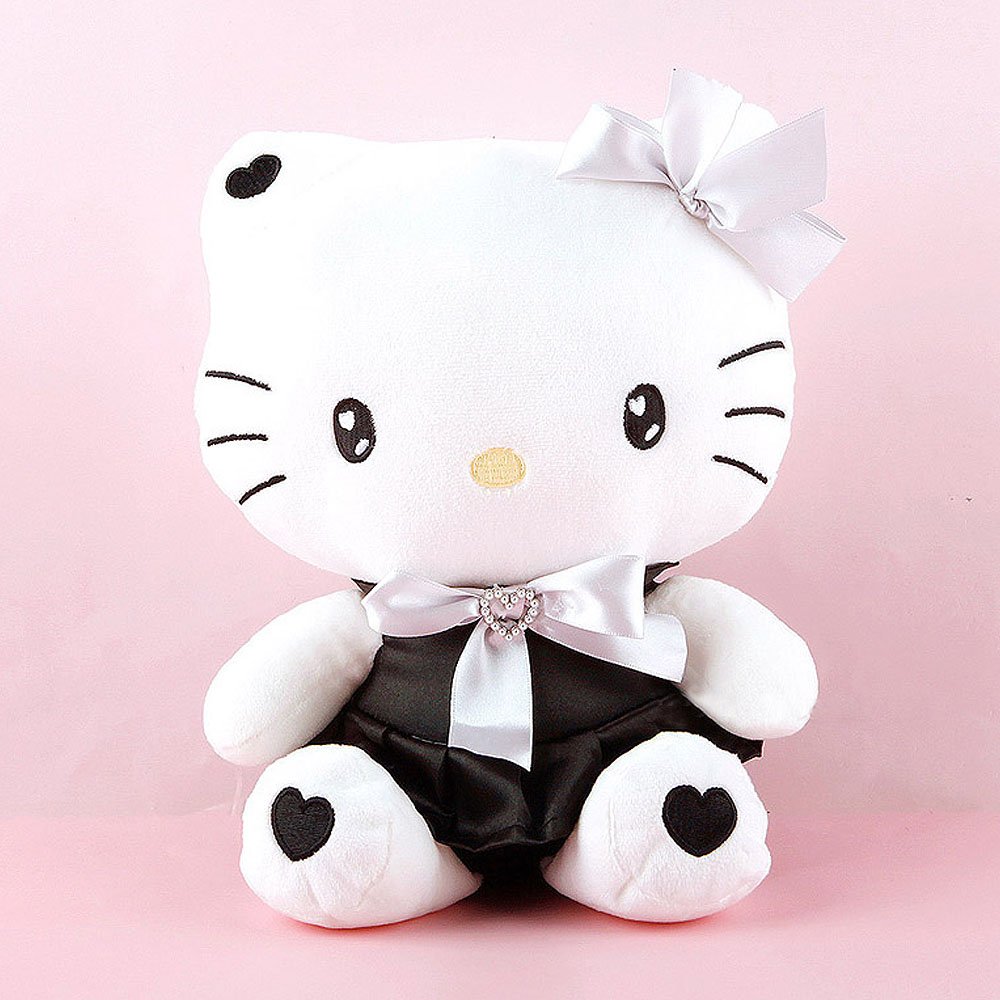 Sanrio Hello Kitty Black Dress Plush