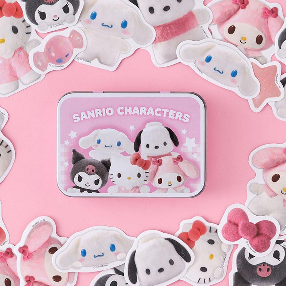 Sanrio Characters Tin Case Sticker Set :Pompom