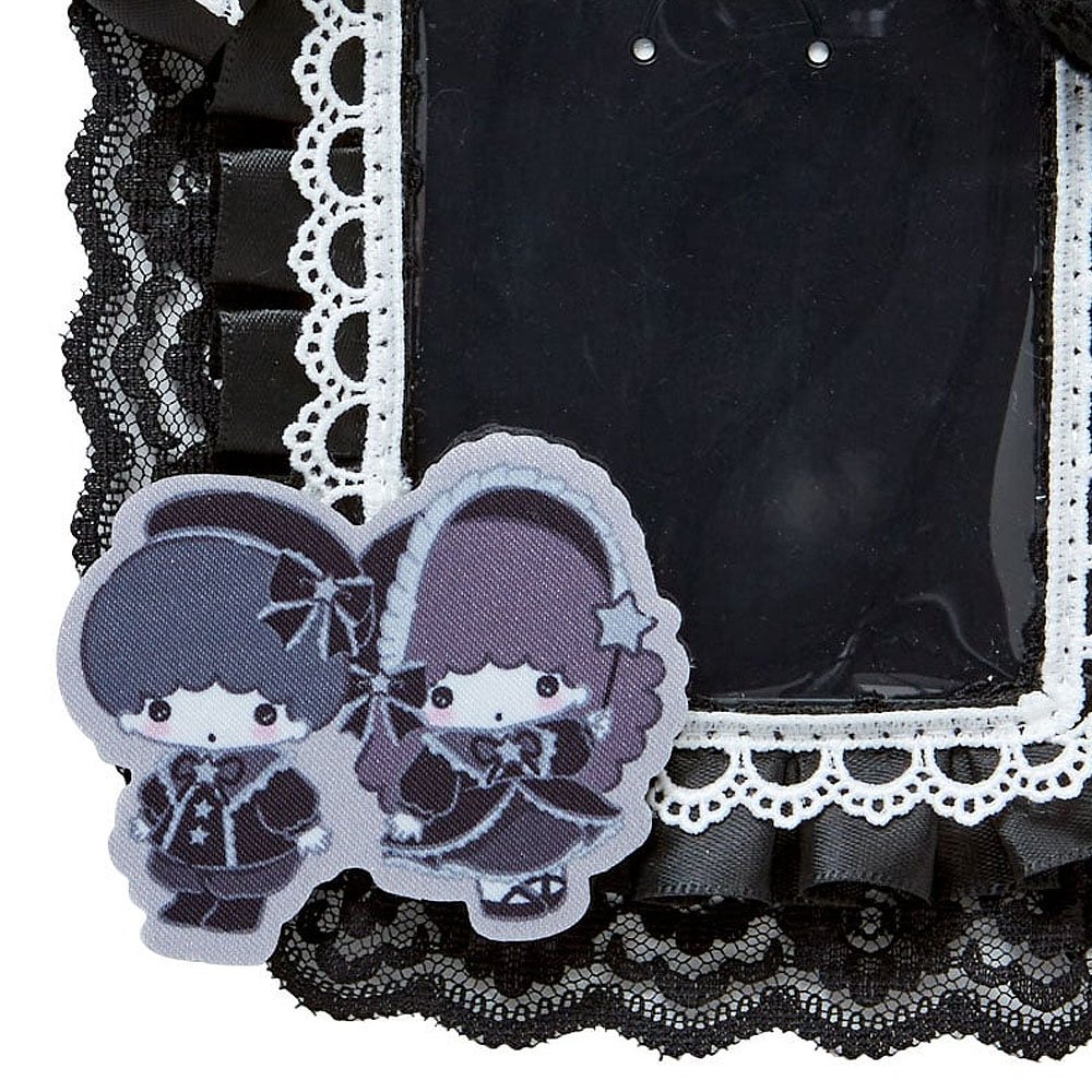 Sanrio Little Twin Stars ID Badge Holder: Gothic Night Party Series