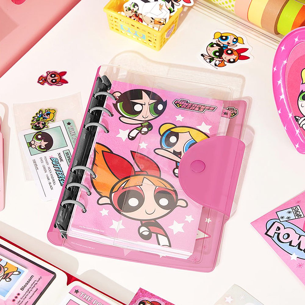 Powerpuff Girls Y2k 6 Ring Planner (A6)