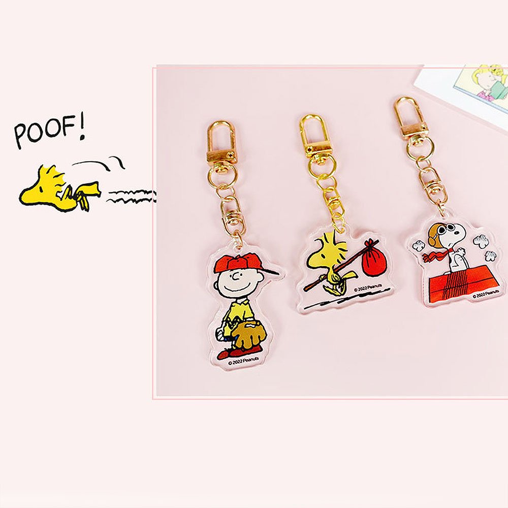 Peanuts Secret Acrylic Key Ring