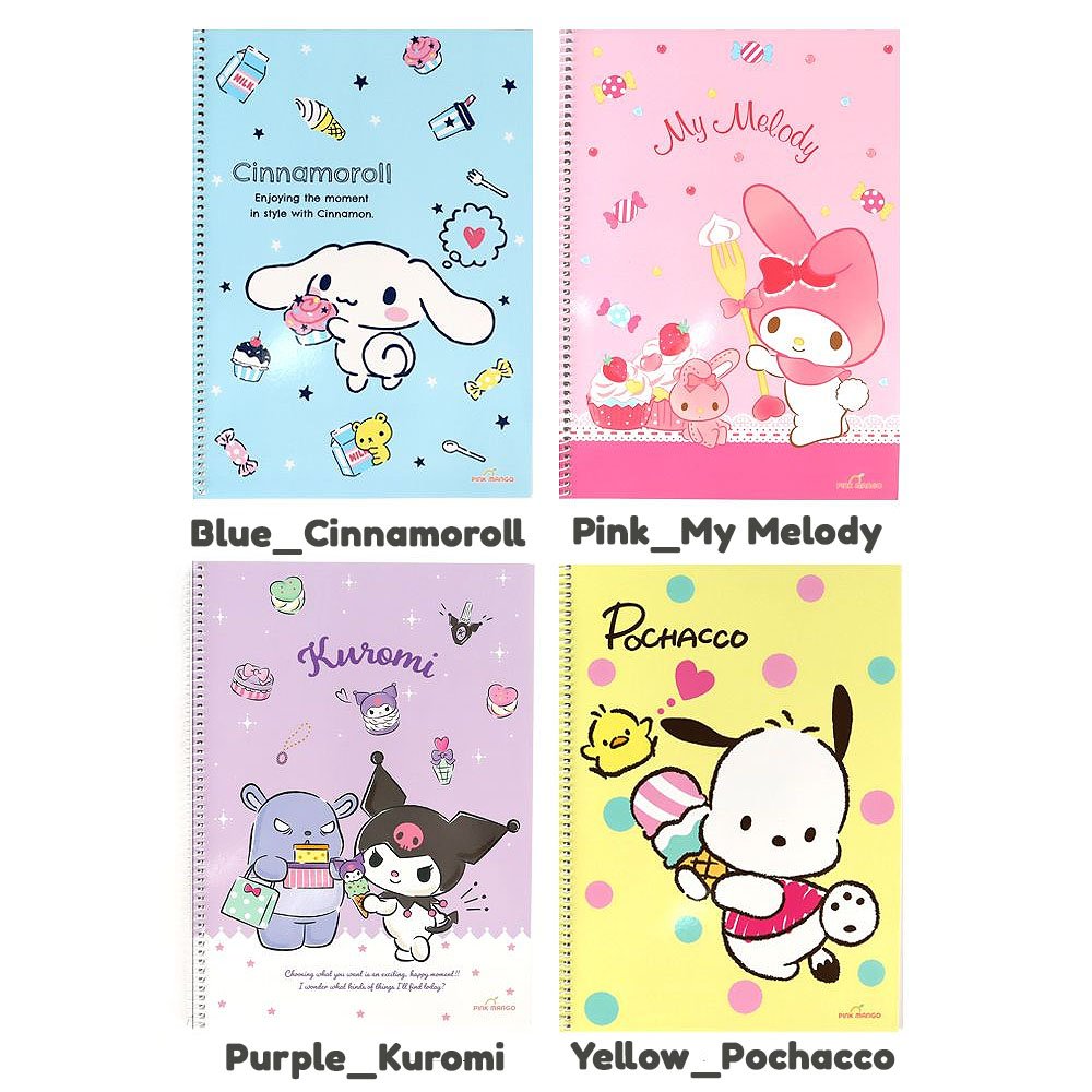 Sanrio Characters Spring Notebook B5