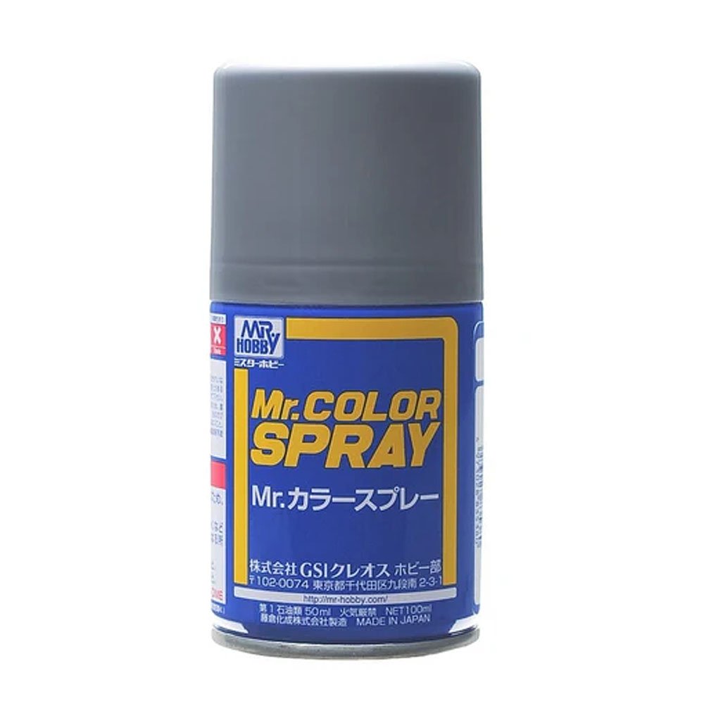 Mr.Hobby Mr Color Spray Gloss Metallic Silver S008