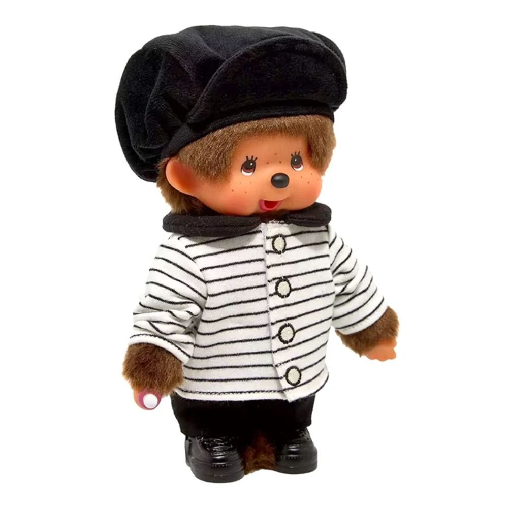 Monchhichi Striped Jacket & Casquette Boy 8" Plush