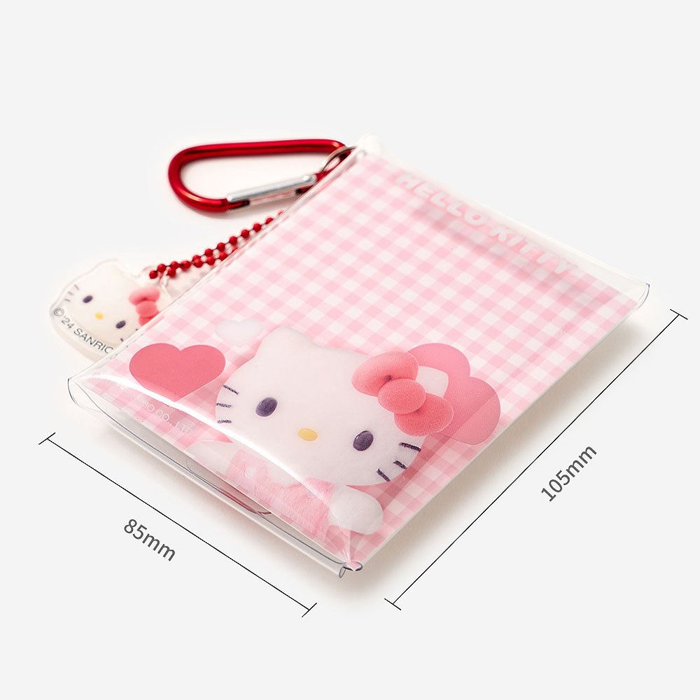 Sanrio Characters Clear Pocket Pouch :Pompom