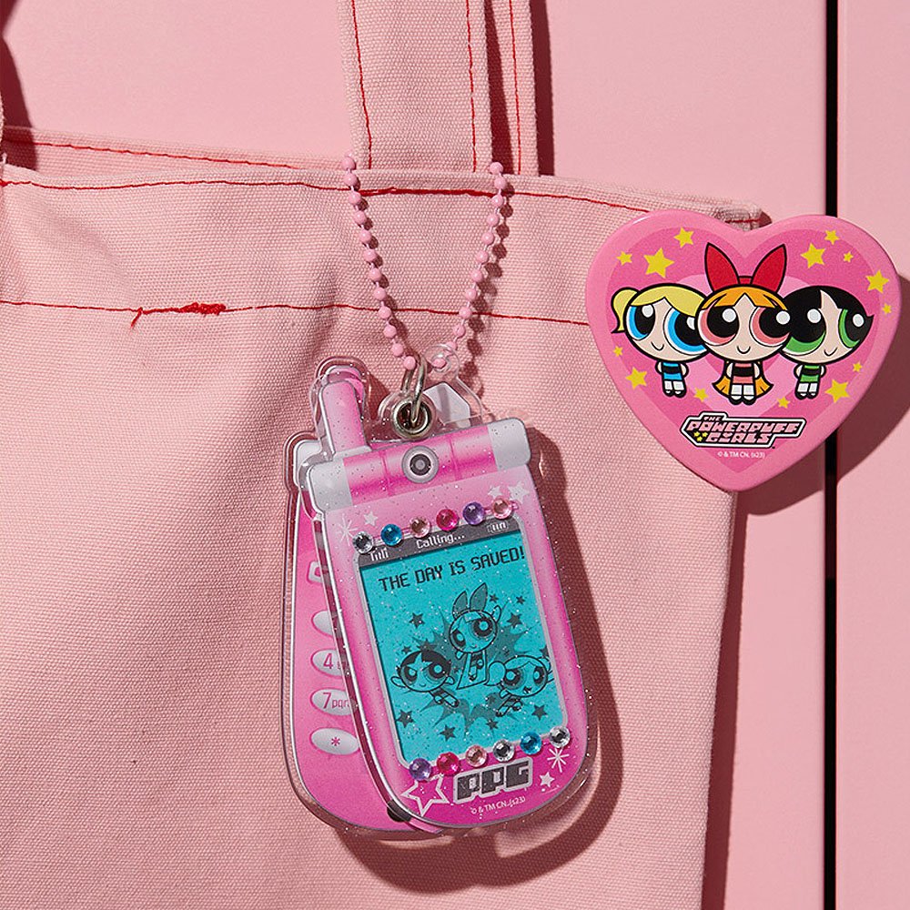 The Powerpuff Girls Y2k Cell Phone Keychain
