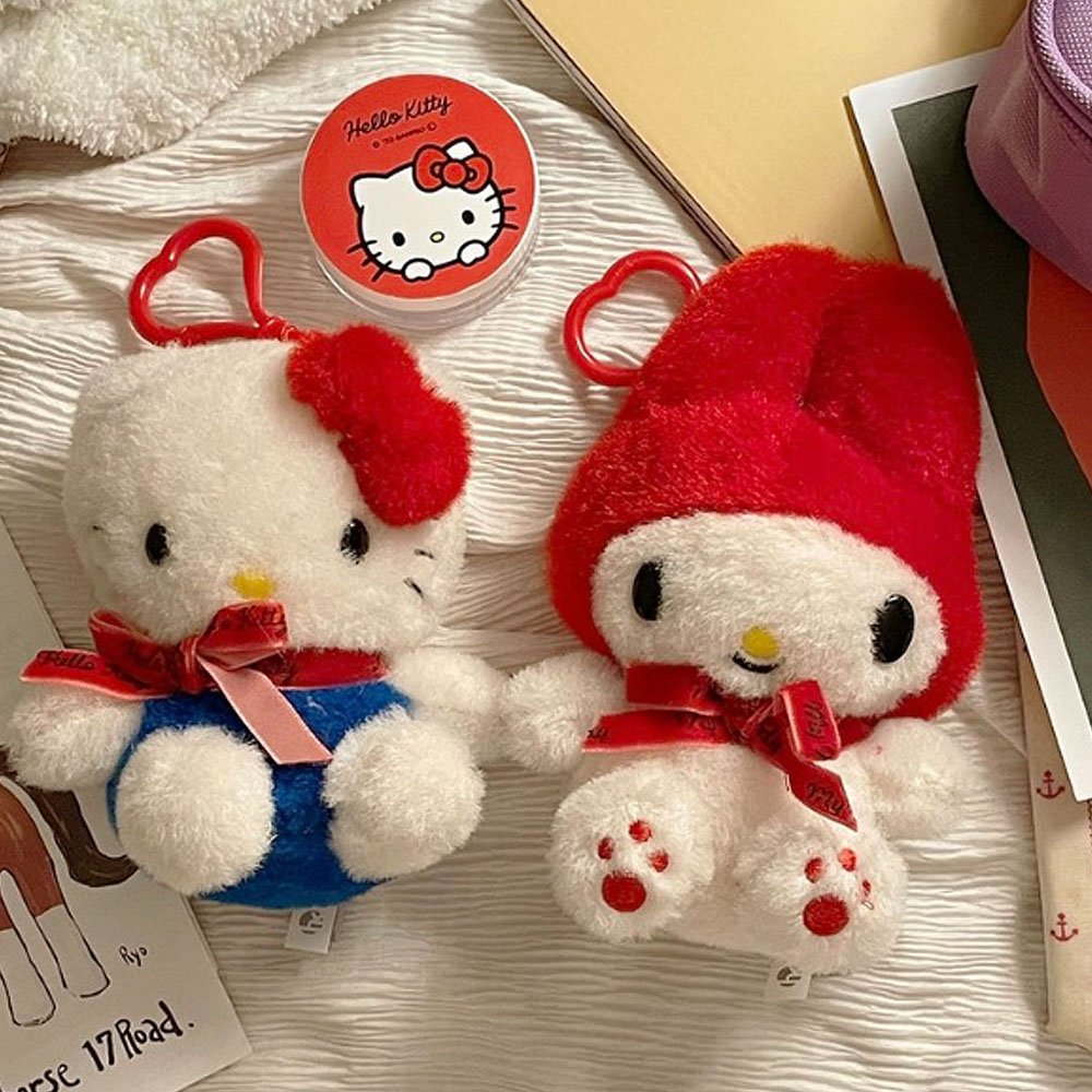 Sanrio Pochacco Retro Mascot Clip-On Plush