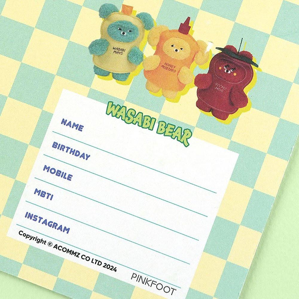 Wasabi Bear Weekly Planner
