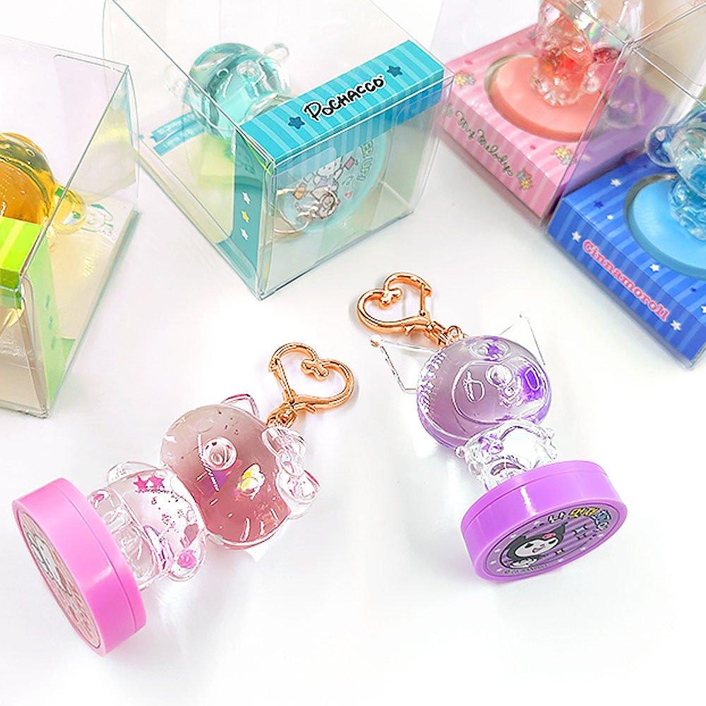 Sanrio Characters Random Water Liquid Stamp Keychain