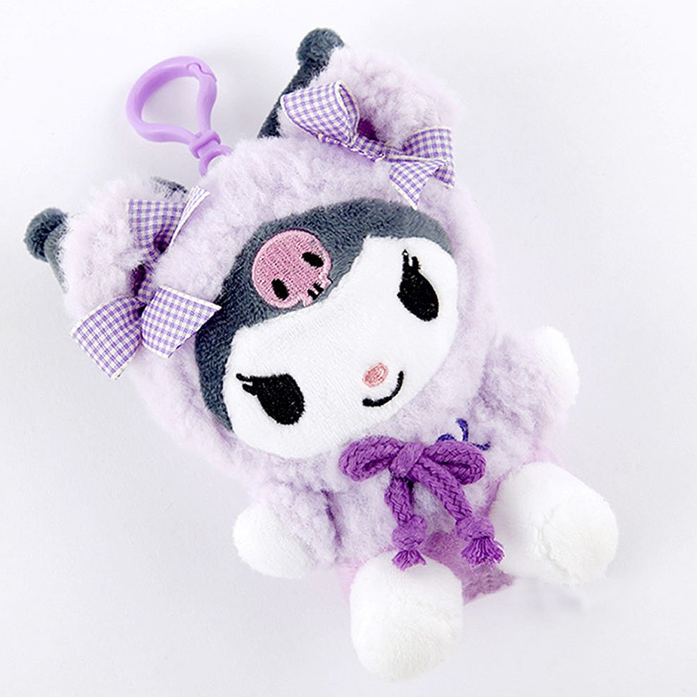 Sanrio Cinnamoroll Fluffy Hoodie Clip-On Plush