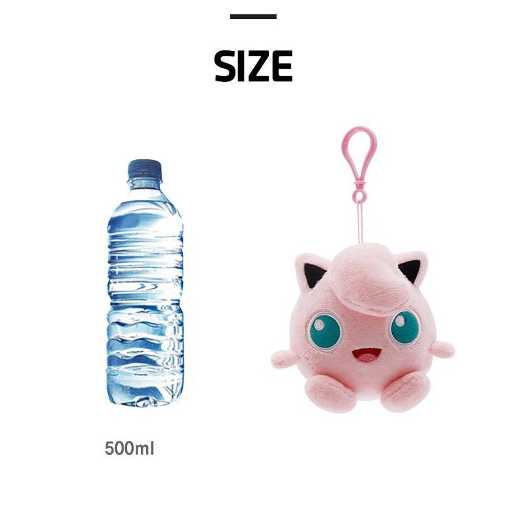 Pokemon Jigglypuff Clip-On Plush