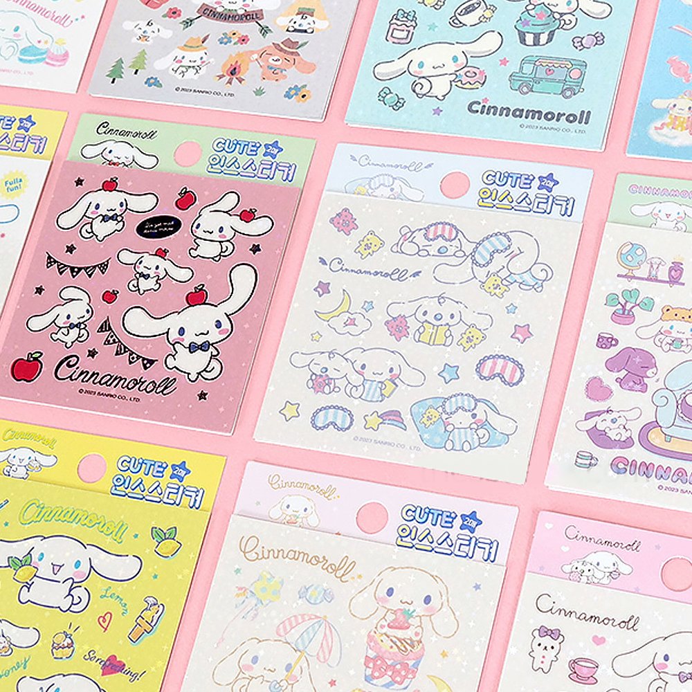 Sanrio Cinnamoroll Deco Sticker Sheets