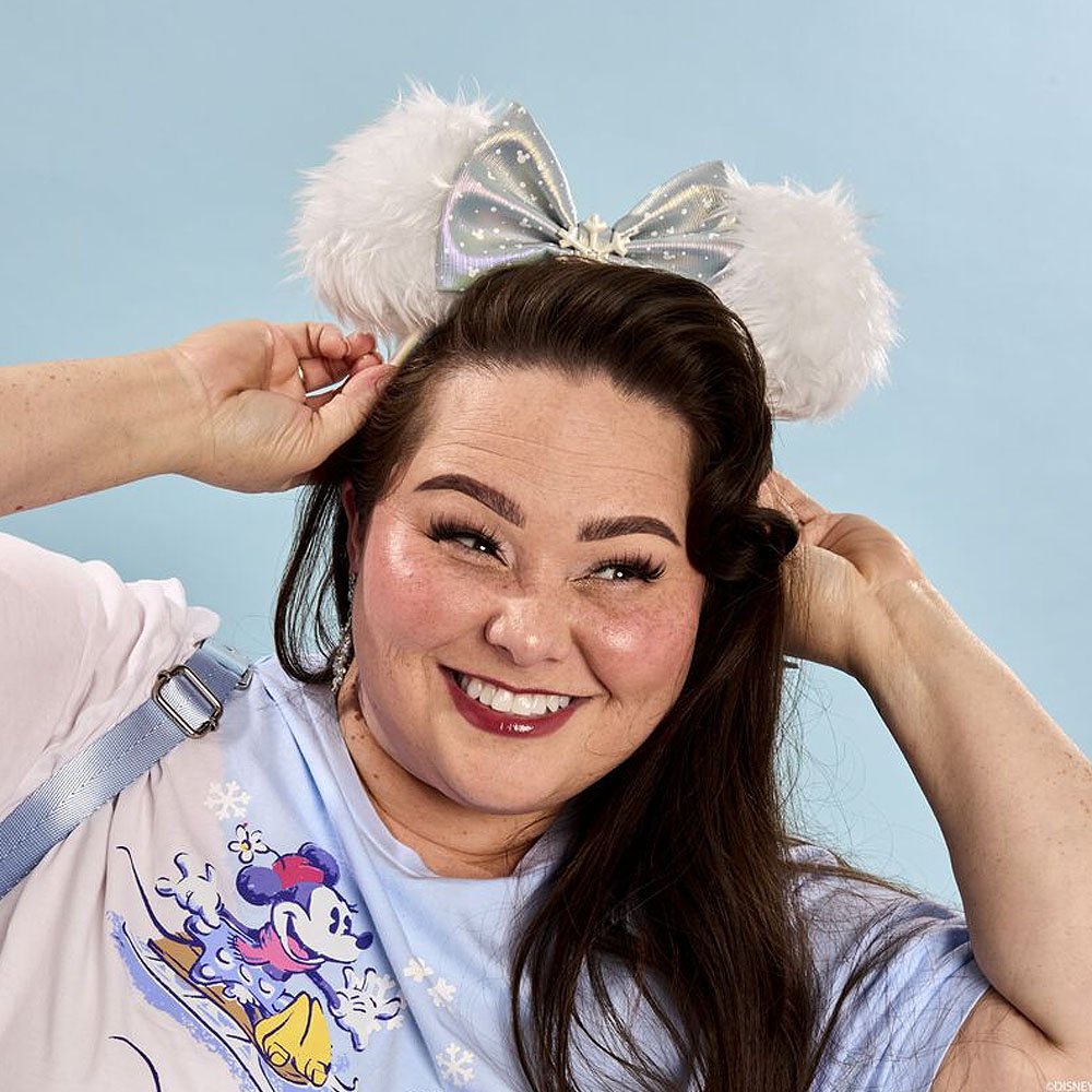 Loungefly x Mickey & Friends Winter Wonderland Mini Backpack With Ear Headband