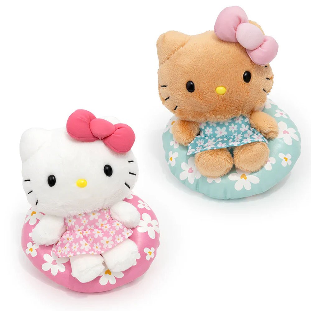 Sanrio Hello Kitty Swim Ring Bean Doll