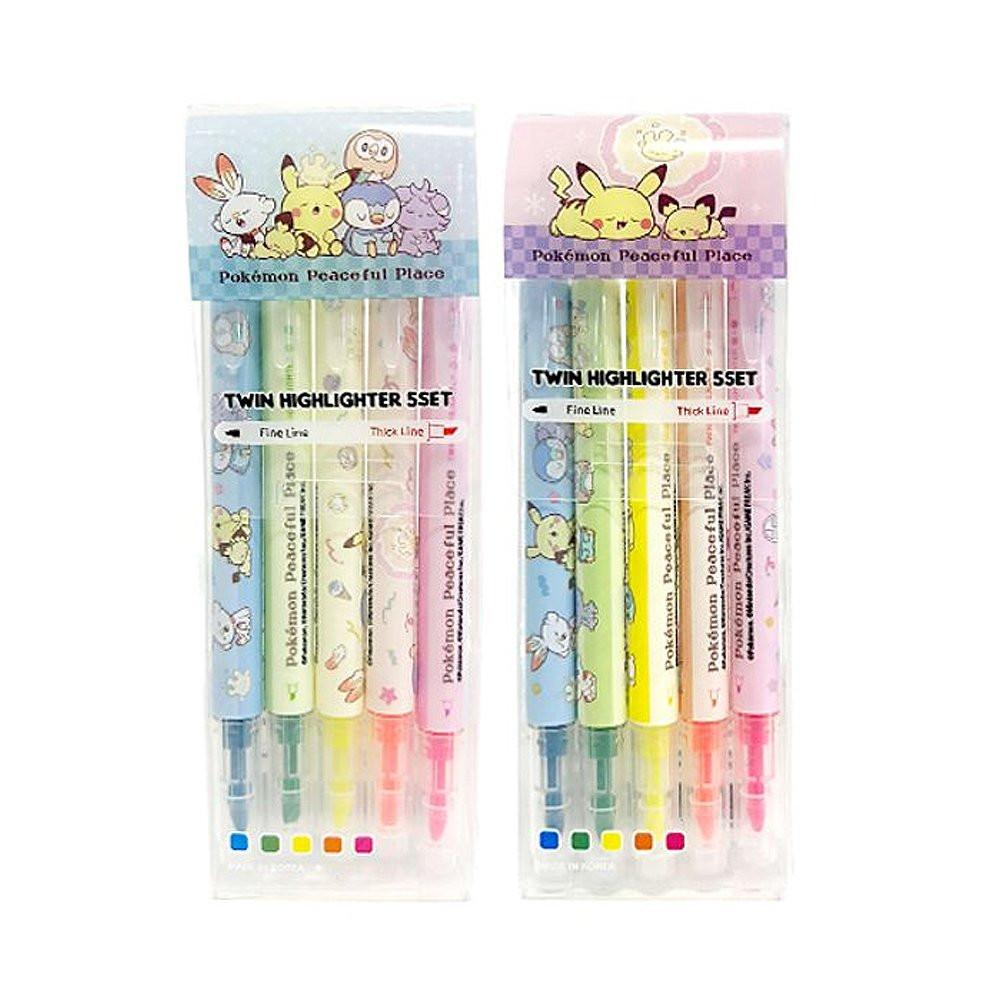 Pokemon Twin Highlighter 5pcs Set