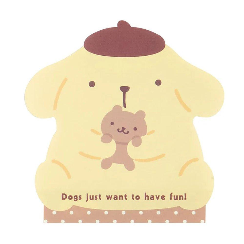 Pompompurin Die-Cut Memo Pad