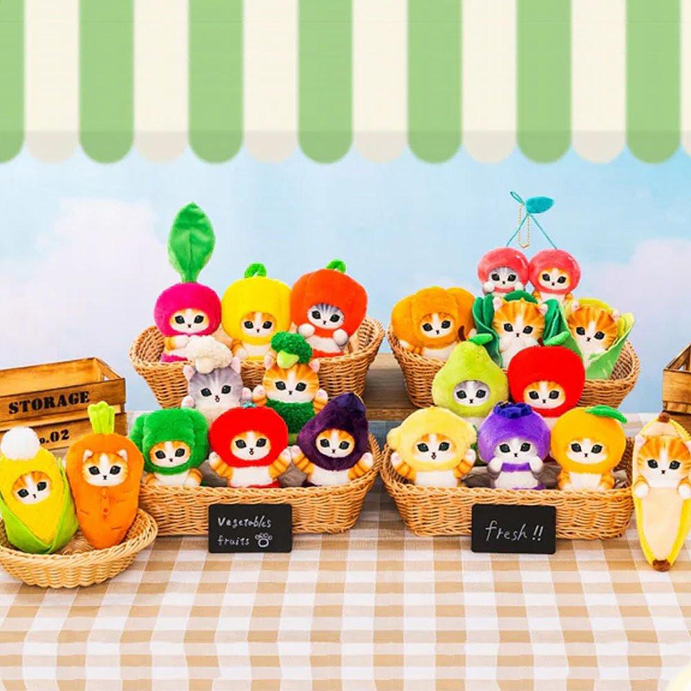 Mofusand Harvested Mascot Plush Keychain : Apple