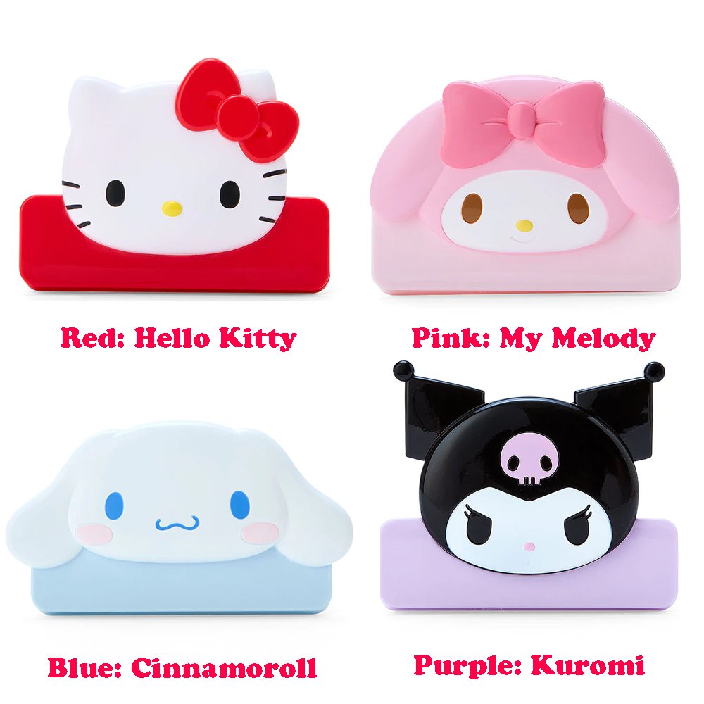 Sanrio Characters Face Clip