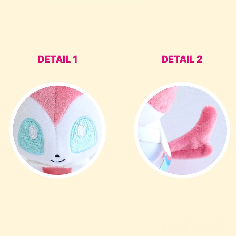 Pokemon Cutie-Pop Sylveon Clip-On Plush