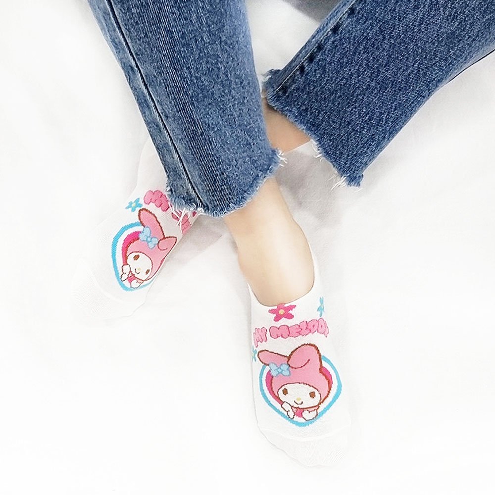 Sanrio Characters Heart No Show Socks
