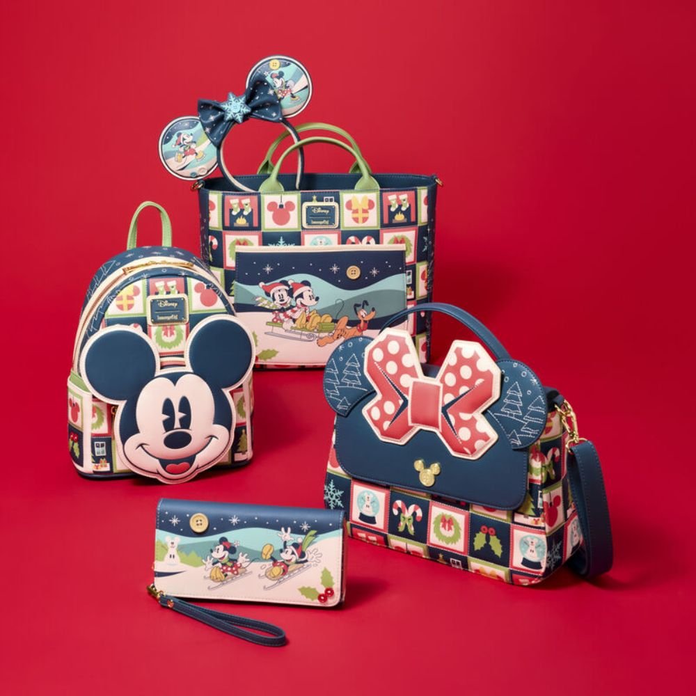 Loungefly x Mickey Mouse Holiday Mini Backpack