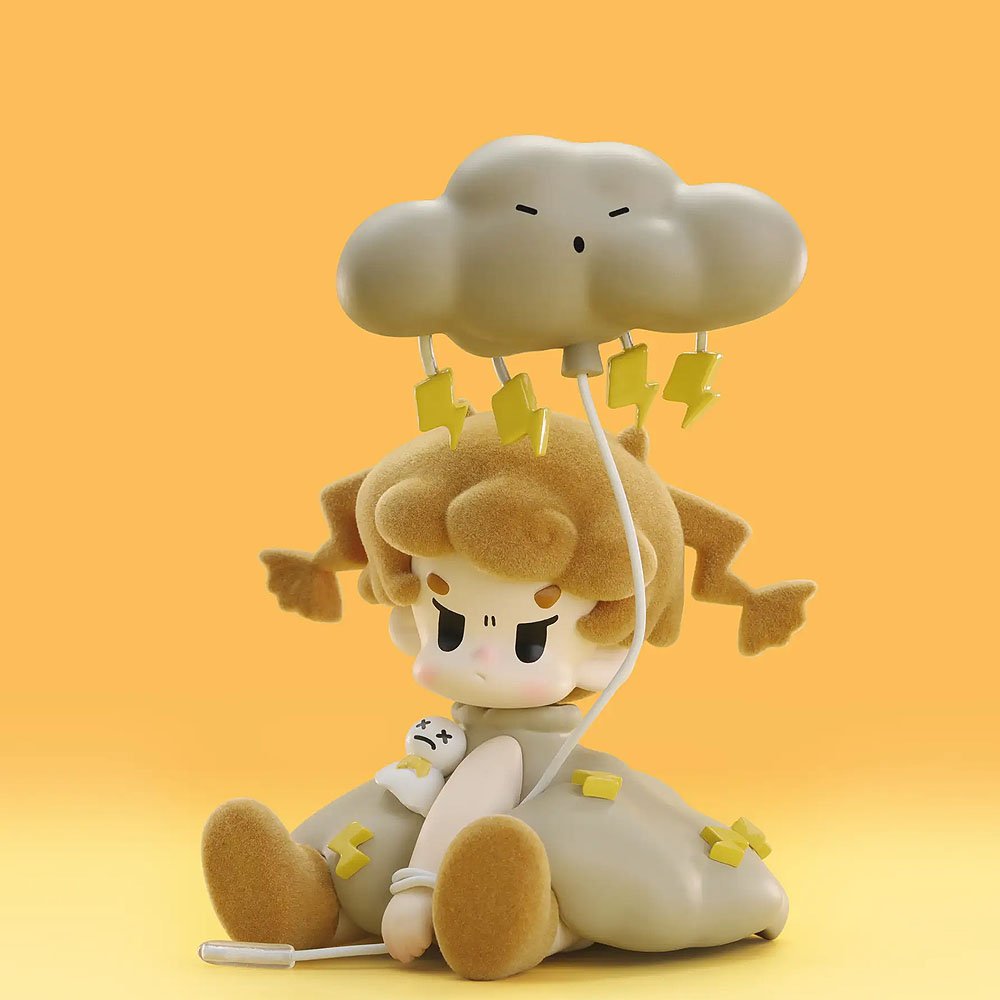 Uki Moods And Weather Blind Box Figure