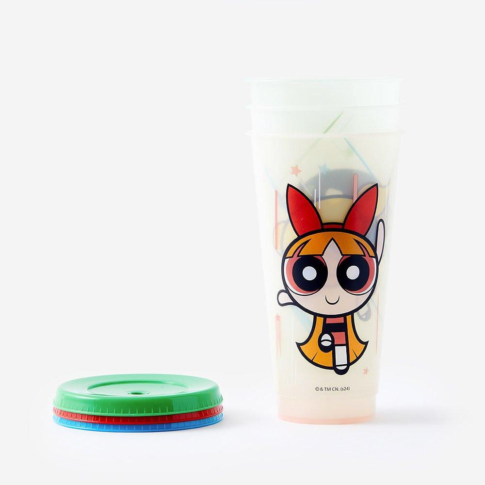 Powerpuff Girls Reusable Cold Cups Set