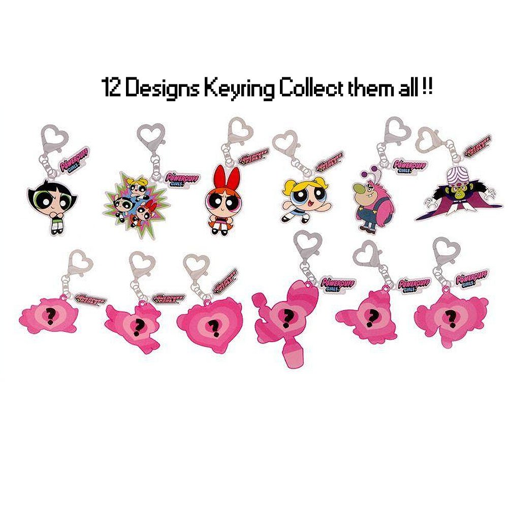 The Powerpuff Girls Y2k Secret Bag Acrylic Key Ring