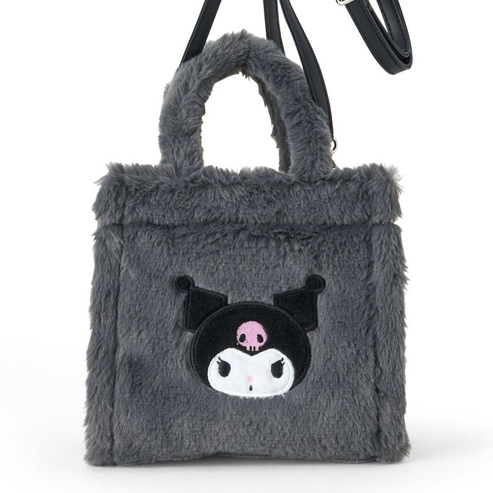 Sanrio Kuromi Fluffy Tote Bag