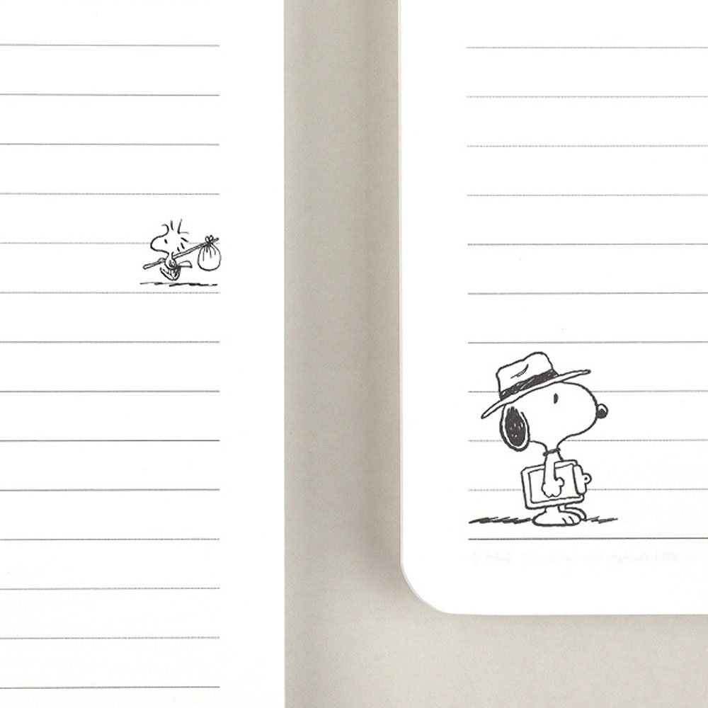 Peanuts Snoopy & Charlie Brown A5 Hard Cover Notebook